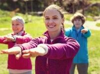 Aerobic voor vrouwen in De Zaagtand