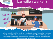 Altijd al achter de bar willen werken?