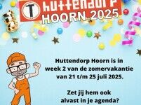 Huttendorp Hoorn 2025 in week 2 van de vakantie