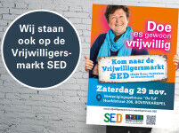 Kom je ook naar de Vrijwilligersmarkt?