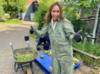 Madeleine Hamburg, lid Raad van Toezicht, in Nieuwsblad Hoorn