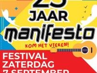 Poppodium Manifesto viert 25-jarig jubileum met gratis festival